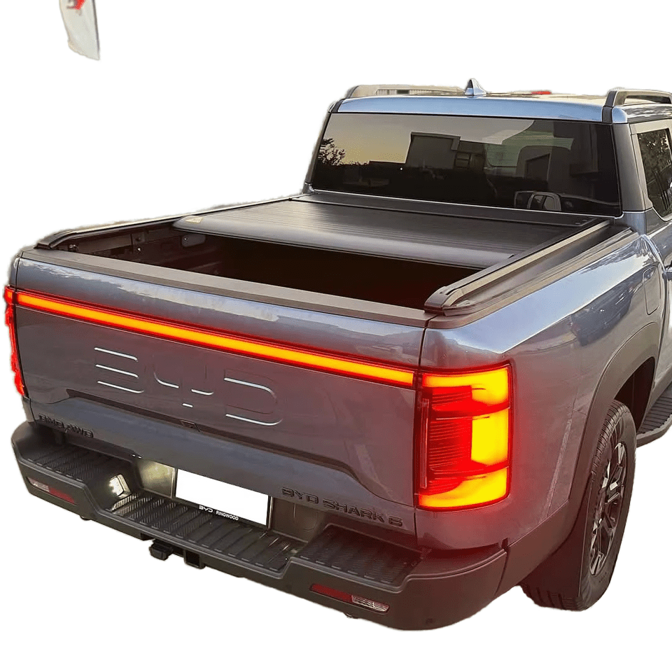 BYD Shark 6 Electric Tonneau Cover - Roll - N - Lock 2024 - 25 - Iron Devil