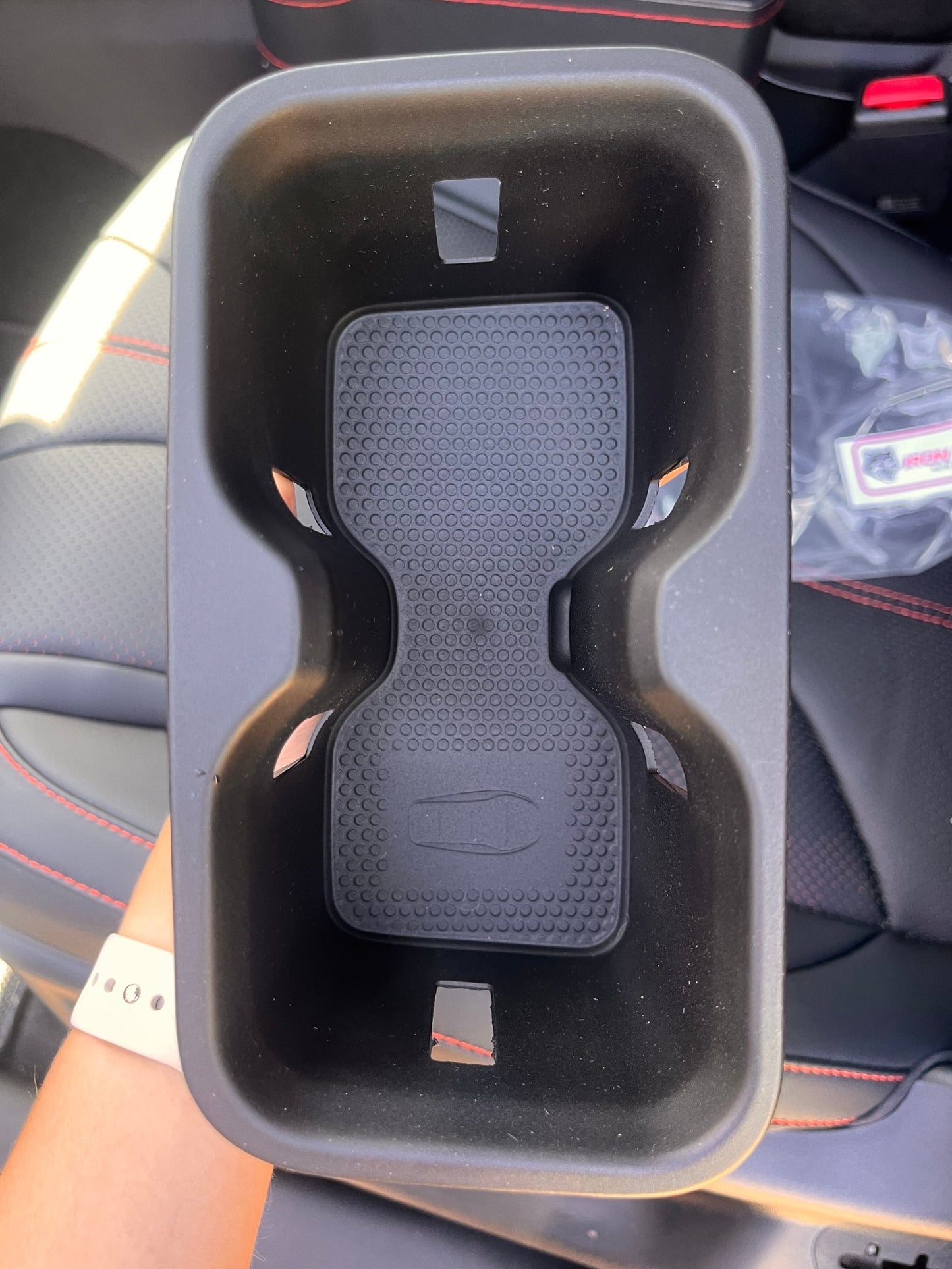 TPE Cup Holder Cover for BYD Shark 6 - Iron Devil