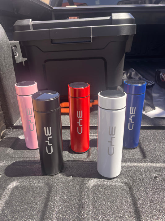 BYD Smart Thermos Bottle – Insulated Stainless Steel Travel Mug with digital temperature display