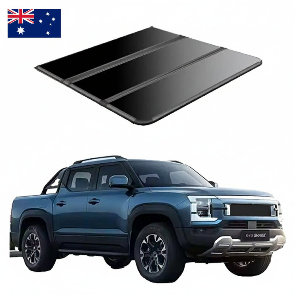 Aluminum Trifold Tonneau Cover for BYD Shark 6 - Iron Devil