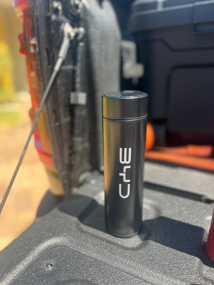 BYD Smart Thermos Bottle – Insulated Stainless Steel Travel Mug with digital temperature display