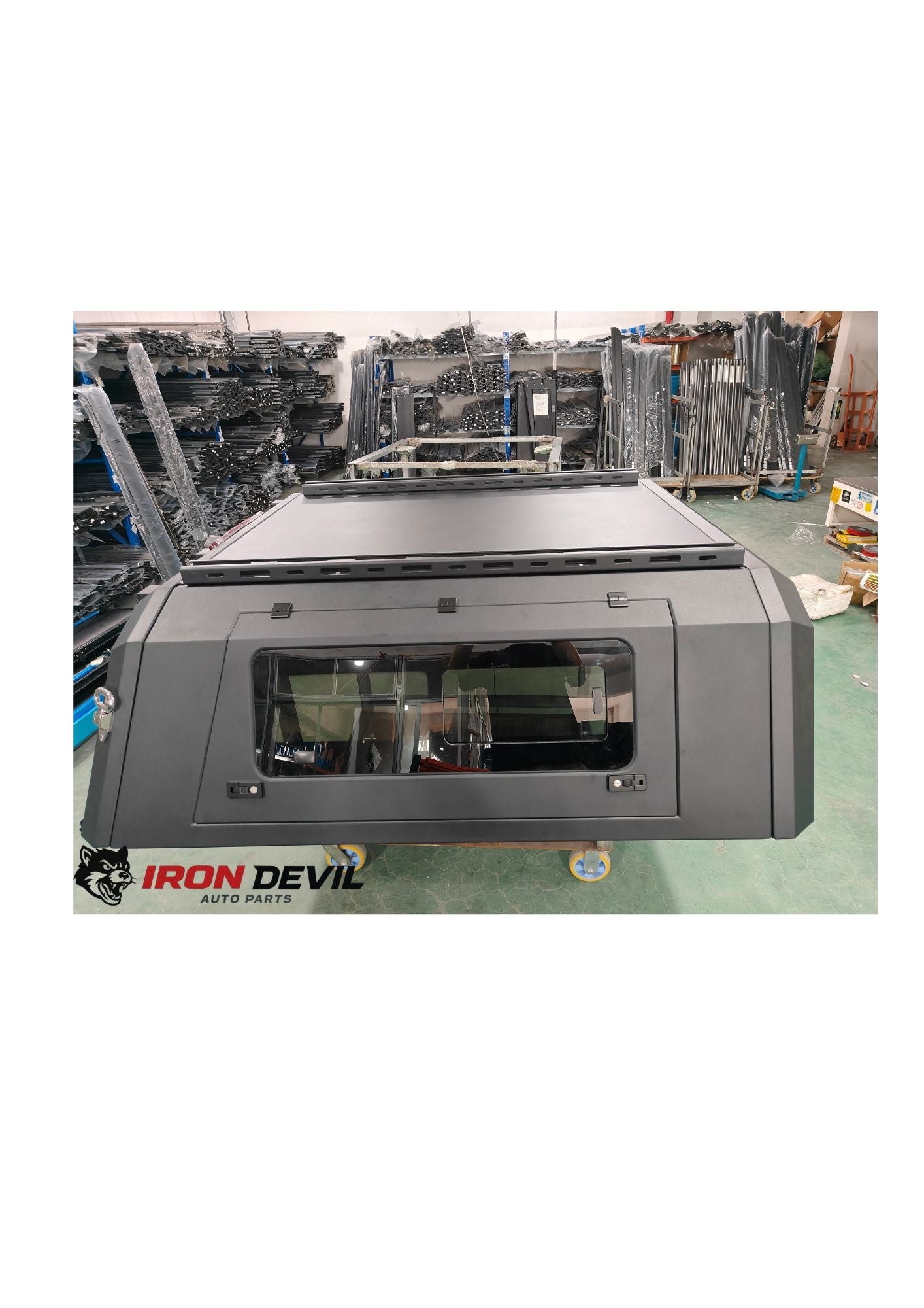 BYD Shark 6 Aluminium Waterproof Hardtop Canopy with Sliding Windows - Iron Devil