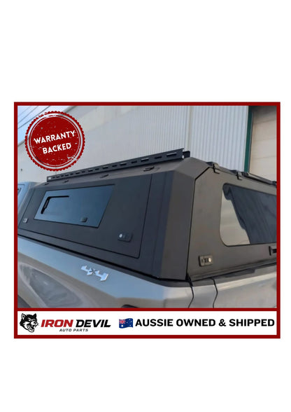 BYD Shark 6 Aluminium Waterproof Hardtop Canopy with Sliding Windows - Iron Devil