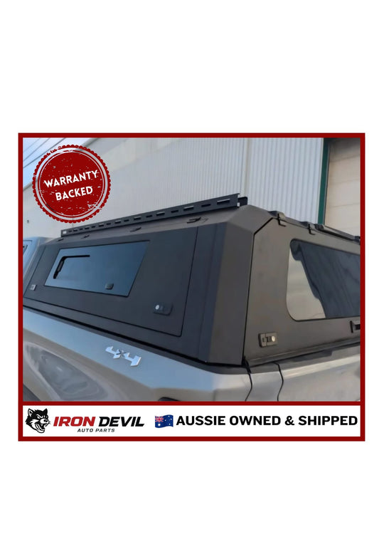 BYD Shark 6 Aluminium Waterproof Hardtop Canopy with Sliding Windows - Iron Devil