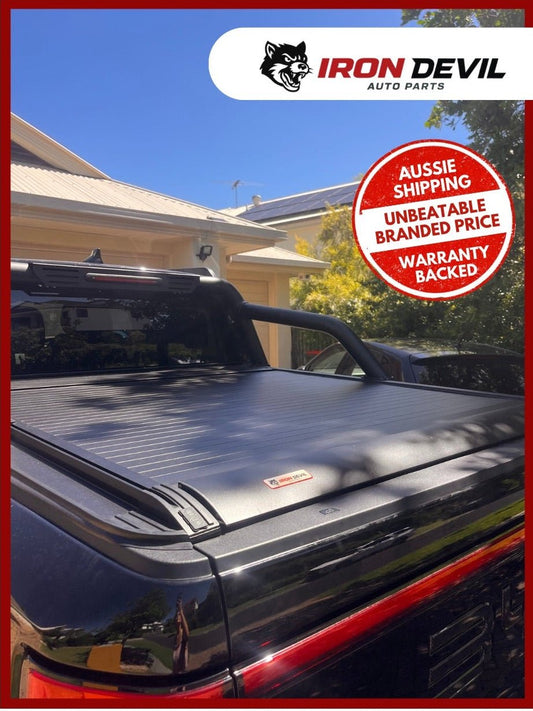 BYD Shark 6 Electric Tonneau Cover - Roll - N - Lock 2024 - 25 - Iron Devil