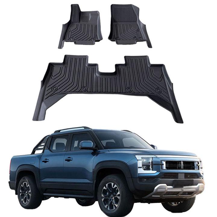 BYD Shark 6 Floor Mats - Waterproof TPE 2024 - 2025 Australia - Iron Devil