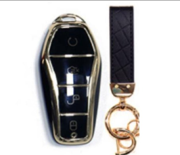 BYD Shark 6 Key Fob Cover - TPU Smart Key Case 2024 - 25 - Iron Devil