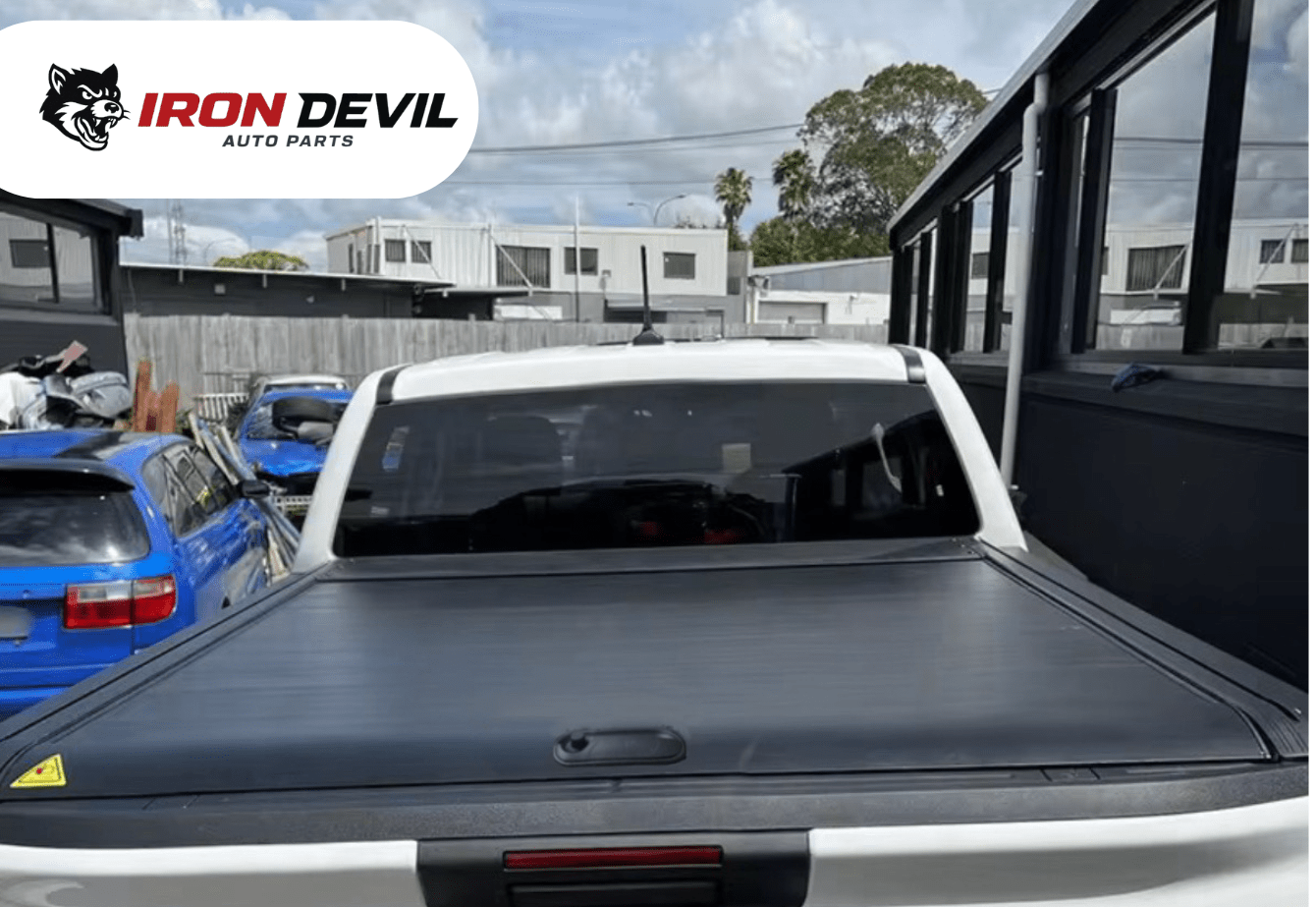 BYD Shark 6 Retractable Aluminium Roller Lid – Waterproof Pickup Tonneau Cover - Iron Devil