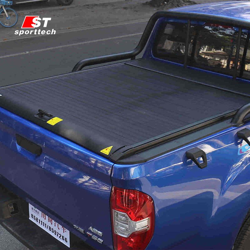 *BYD Shark 6 Retractable Tonneau - Aluminum Roller 2024 - 25 - Iron Devil