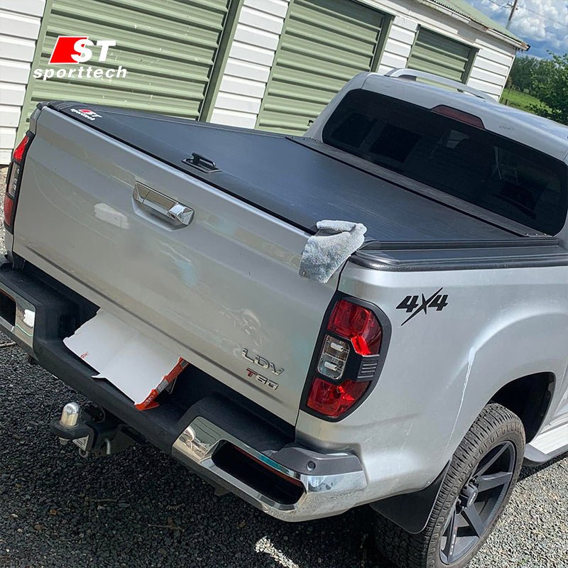 *BYD Shark 6 Retractable Tonneau - Aluminum Roller 2024 - 25 - Iron Devil