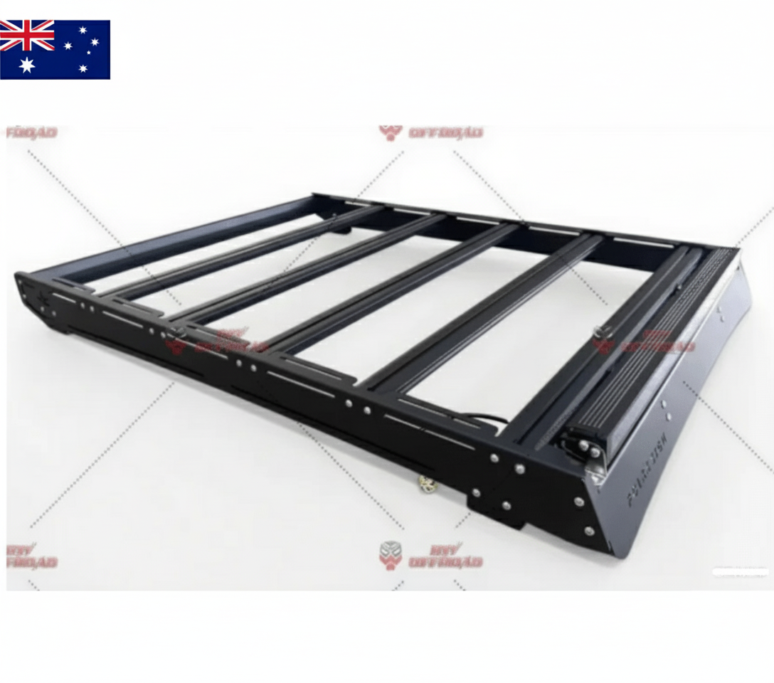 BYD Shark 6 Roof Rack + 40" LED Light Bar - Aluminium. - Iron Devil