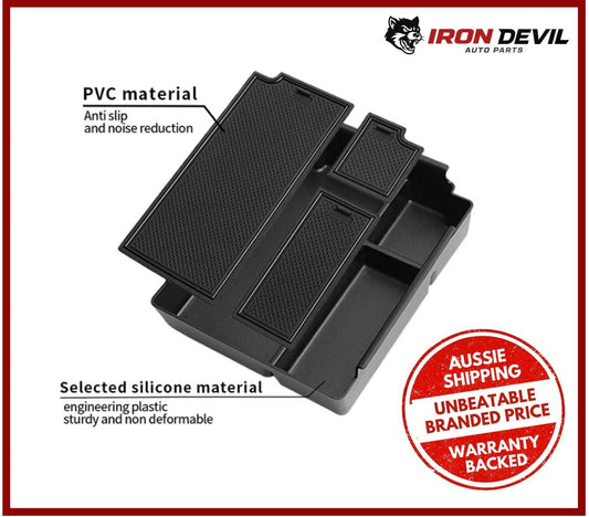 Centre Armrest Console Storage Organiser for BYD Shark 6 2024 - 2025 - Iron Devil