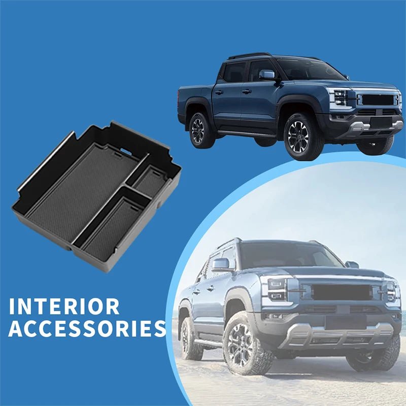 Centre Armrest Console Storage Organiser for BYD Shark 6 2024 - 2025 - Iron Devil