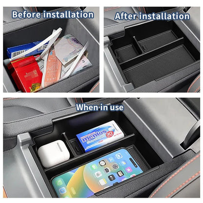 Centre Armrest Console Storage Organiser for BYD Shark 6 2024 - 2025 - Iron Devil