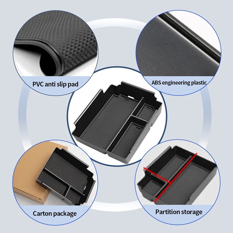 Centre Armrest Console Storage Organiser for BYD Shark 6 2024 - 2025 - Iron Devil