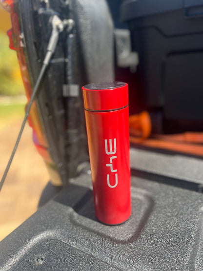 BYD Smart Thermos Bottle – Insulated Stainless Steel Travel Mug with digital temperature display